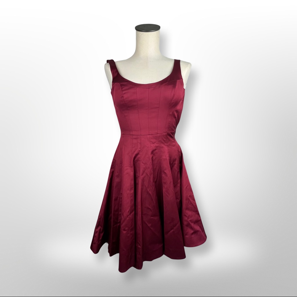 Karen Millen Fit And Flare Dress Size 4